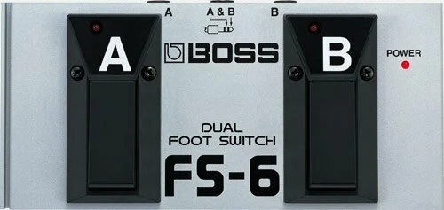 Roland Fs-6 Boss Pedal Dual Foot Switch Fender Picks