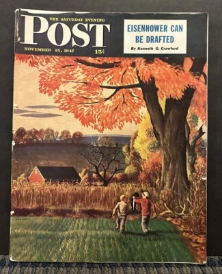1947 November 15th The Saturday Evening Post Magazine - Image 1 of 2