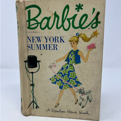 Barbie's New York Summer Vintage Hardcover Book 1962 Mattel Inc.