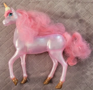 Barbie Dreamtopia Sweetville Pink Sparkle Unicorn Ice Cream Horse Mattel 2016 - Picture 1 of 3