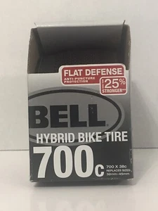 Bell 700c Flat Defense Hybrid Gravel Bike Tire w 25% Stronger - Picture 1 of 3