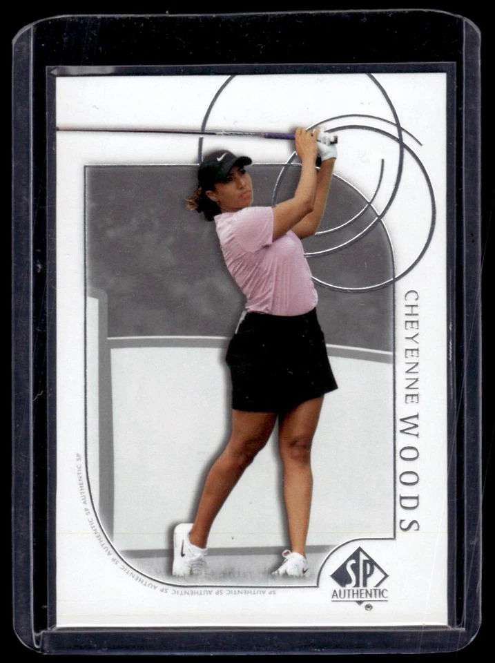 2021 SP Authentic Golf Cheyenne Woods #01-CW - Image 1 of 2