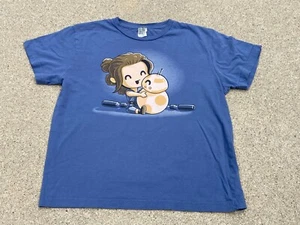 Star Wars Movie Rey and BB8 girl's t-shirt size 10-12 - Picture 1 of 7