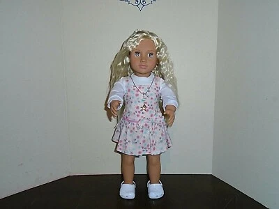 Кукла Battat/Our Generation Millie светлые волосы/серые глаза 18 дюймов  - Изображение 1 из 4