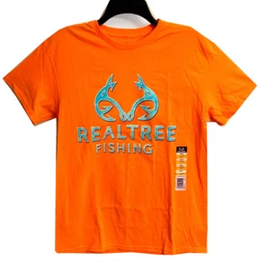Realtree Fishing Shirts Orange NWT - Picture 1 of 2
