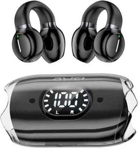 Auriculares con Clip de Oreja Abierta, Auriculares Inalámbricos Bluetooth 5.3 Conducción de Aire - Imagen 1 de 6