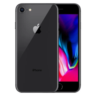Original Apple iPhone 8 4.7“ Factory Unlocked Smartphone 64GB/256GB All Colors - Image 1 of 4