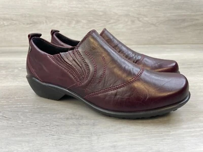 Mocasín Romika Citylight para mujer 6,5 rojo cómodo informal trabajo acolchado arco zapatos Foto 1 de 4