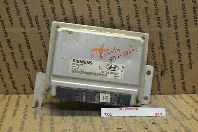 Unidad de control del motor Hyundai Sonata 2001 ECU 3910937006 módulo 627-5d6 Foto 1 de 4