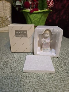 Super Rare! 1997 Precious Moments October Birthstone Angel Ornament Avon Enesco - Picture 1 of 14