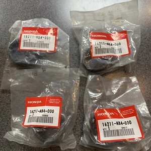 JUEGO DE 4 BOTA COLECTOR DE ADMISIÓN CARBURADOR HONDA FABRICANTE DE EQUIPOS ORIGINALES 16211-MB4-000 X 4  - Imagen 1 de 1