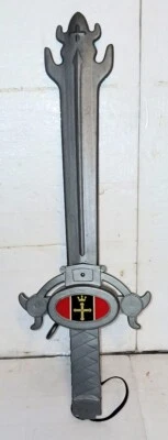 DE COLECCIÓN 20" HG Toys 1985 VOLTRON ESPADA PARLANTE TRABAJO COSPLAY JUGUETE DE PLÁSTICO Foto 1 de 4