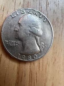 RARE 1980 QUARTER DOLLAR Coin Error - Picture 1 of 23