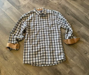 Panhandle Slim, Medium Plaid, Pearl Snap Button Up Dress Shirt Neu ohne Etikett M Slim - Bild 1 von 7