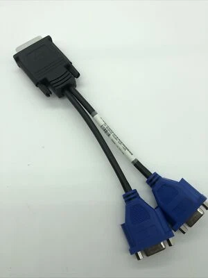 NUOVO Molex DMS-59 a doppio cavo VGA video Y splitter Dell OG9438 - Immagine 1 di 4