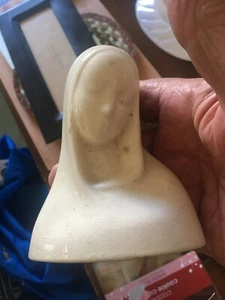 Mother Virgin Mary Madona Porcelain Figurine 5 X 4 INCHES - FROM BOYS TOWN - Picture 1 of 3