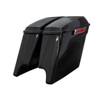 5" Stretched Hard Saddlebags 6x9" Speakers Lid Fit For Harley Touring 2014-2023 - Imagem 1 de 4