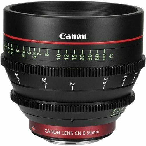 Canon 6570B001 CN-E 50MM T1.3 LF Prime Cine Lens