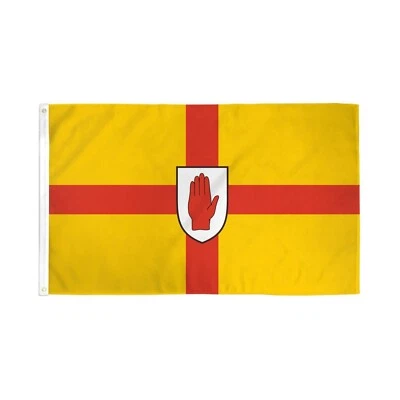 Bandera de Irlanda del Ulster 3x5 banderín de provincia bandera irlandesa Foto 1 de 2