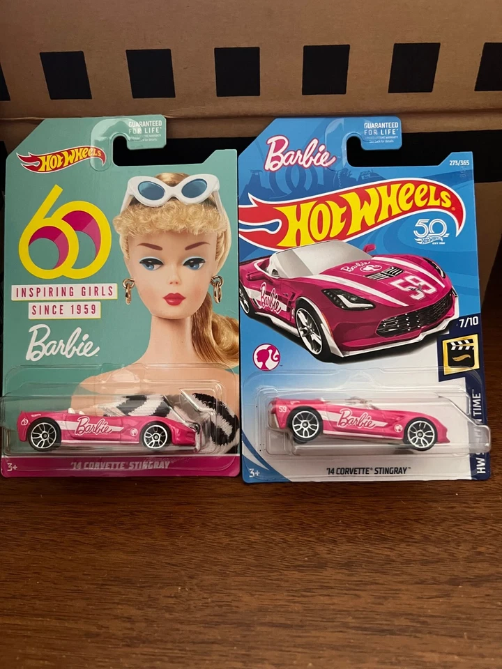 Hot Wheels 2019 Barbie 60th '14 Corvette Stingray