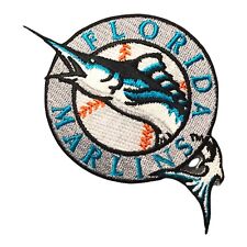 1993-2011 FLORIDA MARLINS MLB BASEBALL VINTAGE 3.25" DIECUT TEAM LOGO PATCH