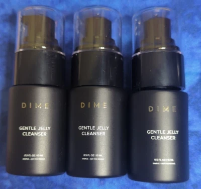 3 x Limpiador de gelatina suave DIME .5 OZ cada tamaño trvl NUEVO Foto 1 de 3