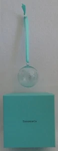 TIFFANY & CO Nutcracker Soldiers Crystal Glass Ball Ornament Christmas RARE - Picture 1 of 7