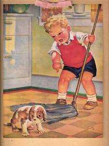 Babyboomer Kalender 1947 ... MOPPING UP - Bild 1 von 3