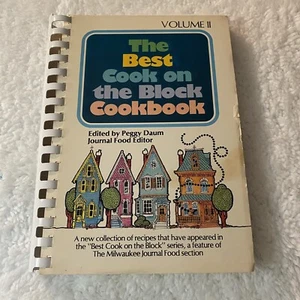 The Best Cook On The Block Volume 2 Milwaukee Journal Cookbook - Picture 1 of 6