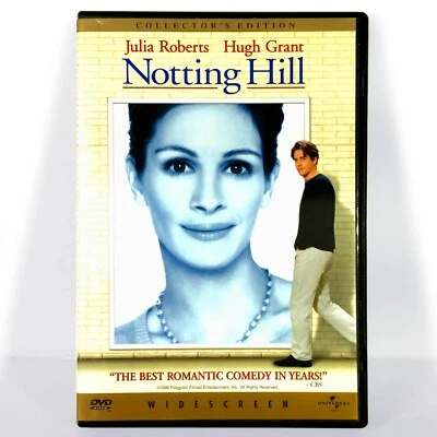 Notting Hill (DVD, 1999, Widescreen) Like New !    Julia Roberts   Hugh Grant - Image 1 of 3