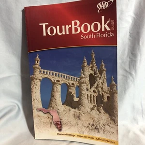 South Florida Tour Book Guide AAA Atlas Maps 2016 GEM Attractions Vacation - Picture 1 of 8