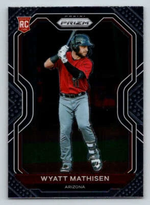 2021 Panini Prizm #84 Wyatt Mathisen RC (ref 189598) - Image 1 of 2