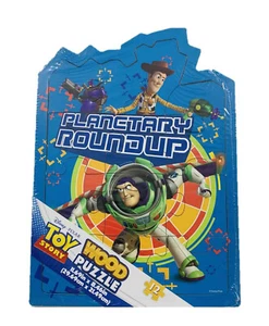 Disney Toy Story 12 Piece Shaped Wood Puzzle ~ Planetary Roundup - Picture 1 of 1