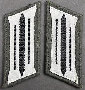 DDR NVA Paar Kragenspiegel Mannschaften Pioniere 2-teilig 1956-65 SELTEN!!! 6731 - Bild 1 von 3