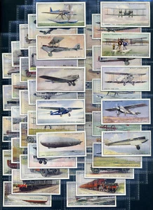 WILLS Cigarette Card Set - SPEED (Title in White) 1930 - Blue Bird, Golden Arrow - Picture 1 of 11