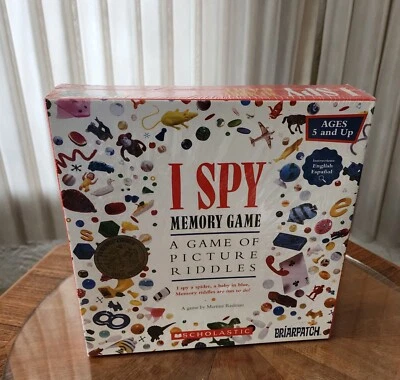 1995 I SPY MEMORY GAME Picture Riddles Winner of 10 Best Toy Awards NEW & SEALED - Image 1 of 4