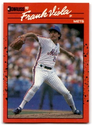1990 Donruss Frank Viola New York Mets #353 - Image 1 of 2