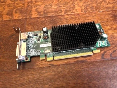 SFF DELL XX347 0XX347 RADEON HD 2400 PRO 256MB PCIE DVI WINDOWS 10 GRAPHICS CARD - Image 1 of 4