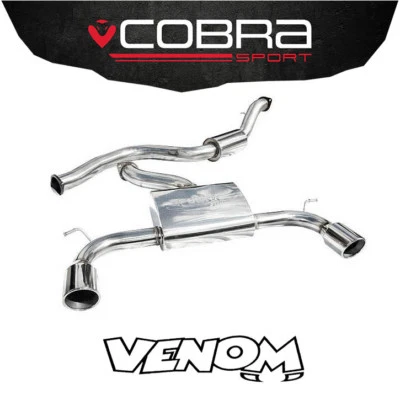 Escape Cobra 3" Cat Back System (Resonado) Ford Focus ST 225 Mk2 (05-11) FD23 Foto 1 de 2