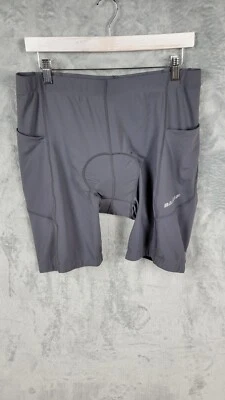 Baleaf Cycling Shorts Men's 2XL Nylon Spandex Cushion Seat Pockets NEW - Image 1 of 4