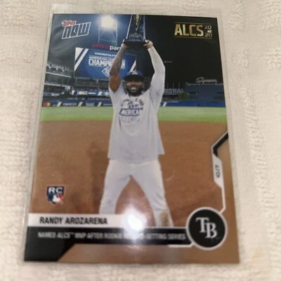 2020 Topps Now - ALCS #435 Randy Arozarena (RC) - Image 1 of 3