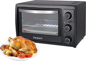 Beper 90.884 Elektrischer Backofen mit 30 Liter Fassungsvermögen und 1300 Watt - Bild 1 von 6