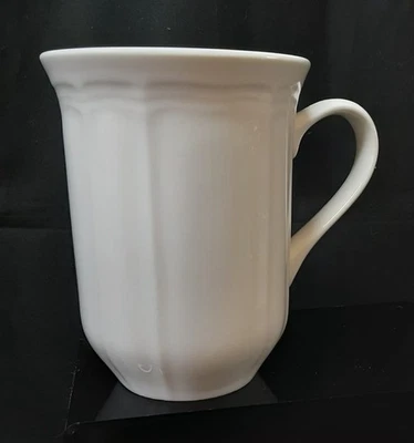 "Taza de té café Mikasa Ultima+ antigua blanca de 4,5"" de alto HK 400" Foto 1 de 4