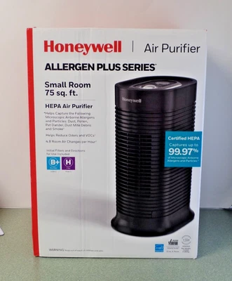 NEW Honeywell Air Purifier, HPA060, 75 sq ft, HEPA Filter - Image 1 of 4