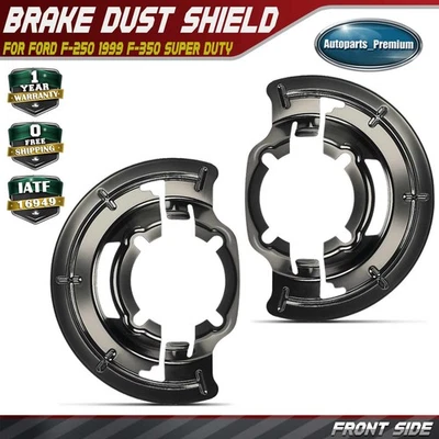 2x Protector antipolvo de freno delantero para Ford F-250 1999 F-350 Super Duty Excursion Foto 1 de 4
