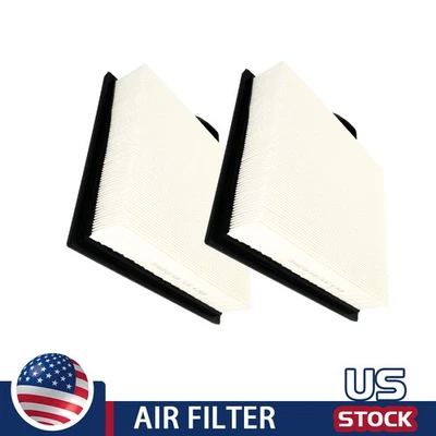 Juego de 2 filtros de aire del motor para Ford Mustang 2010 2011 2012 2013 2014 Foto 1 de 4