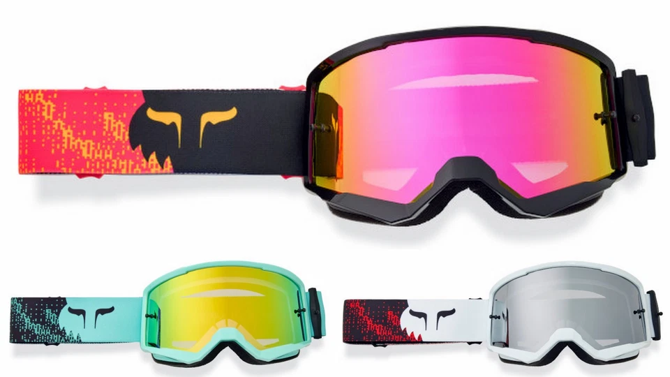 Novos óculos Fox Racing Main Kairos lente espelhada MX/Offroad tamanhos adultos - Imagem 1 de 1