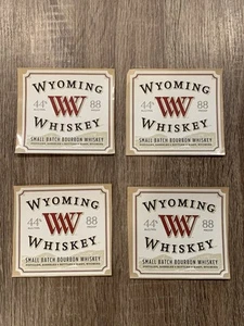 Wyoming Whiskey Sticker Lot Of 4 Pieces - Picture 1 of 5
