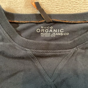 Nudie Jeans Co Sweatshirt Mens XXL 100% Organic Cotton Samuel Crew Black - Picture 1 of 7