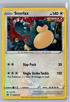 SWSH: Sword & Shield Promo Cards #SWSH119 Snorlax - Image 1 of 2
